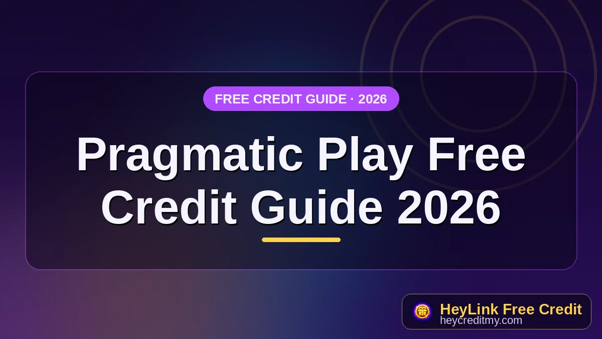 Pragmatic Play Free Credit Guide 2026